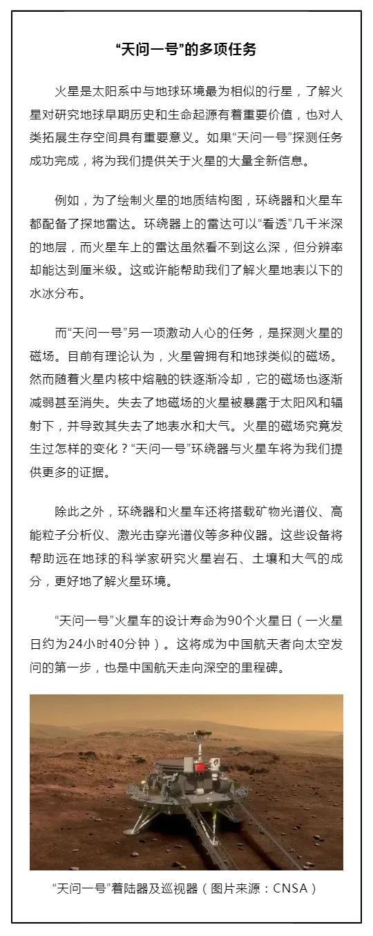 博鱼彩票“天问一号”发射升空！关于火星探测你需要知道的都在这里(图1)